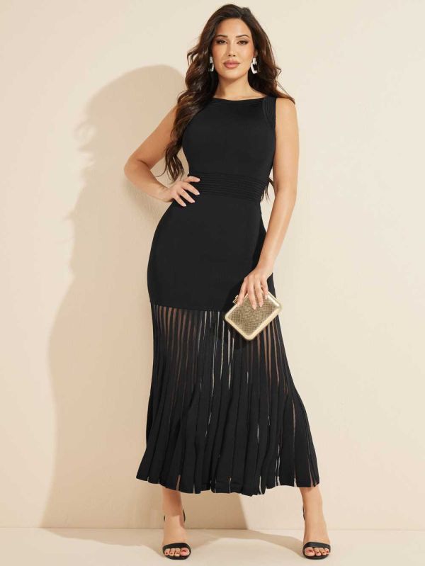 Blue Multicolor Women's Guess Chandra Dresses Australia Sale | 025HJVALY