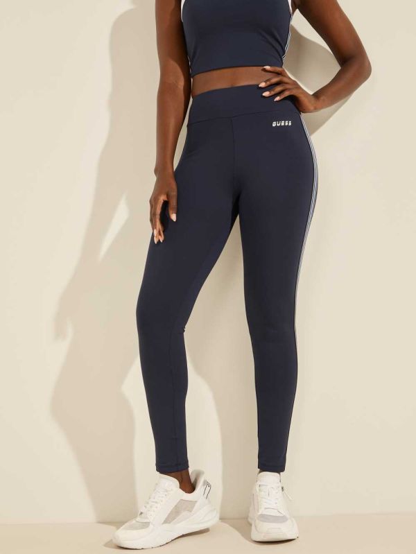 Blue Women's Guess Ethel Leggings Australia Sale | 639MKYLHU