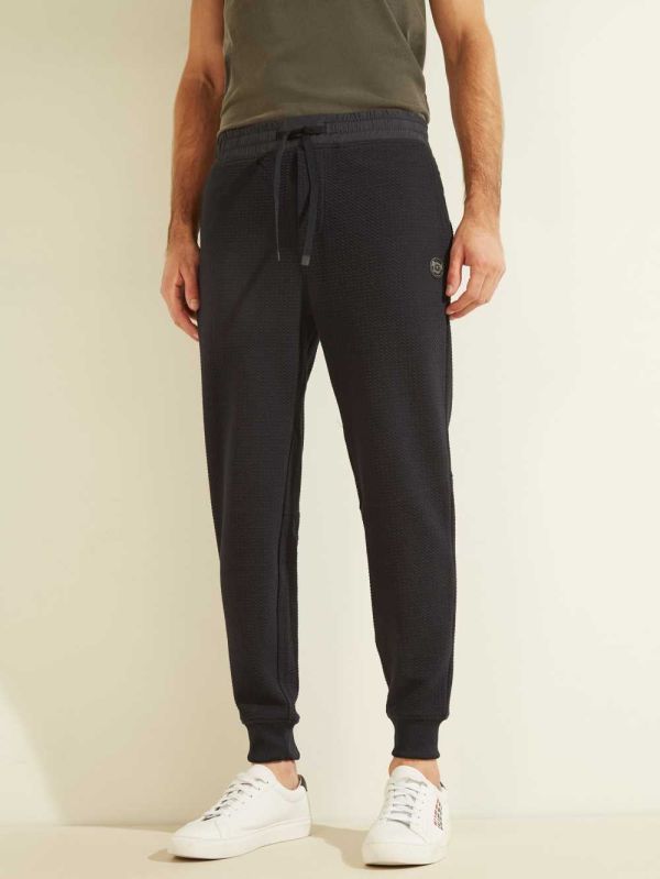 Dark Blue Men's Guess Alpine Performance Joggers Australia Sale | 361UBRQCH