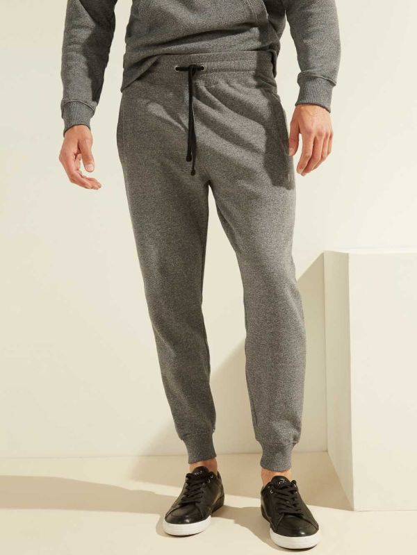 Dark Grey Men's Guess Eco Roy Joggers Australia Sale | 798HOSIBC