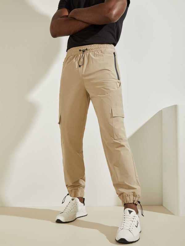 Grey Men's Guess Eco Kaden Cargo Pants Australia Sale | 673GTYSEN