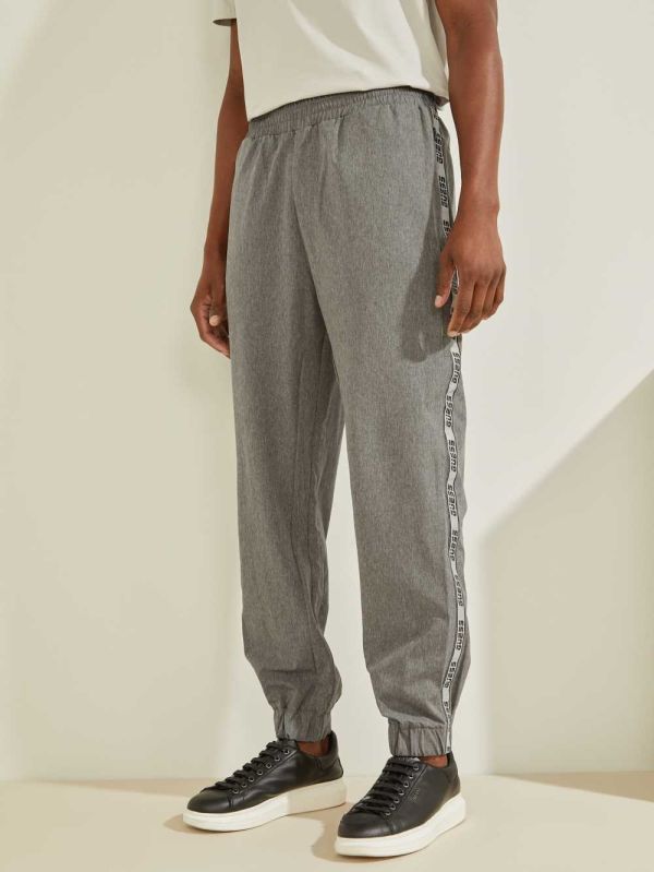 Grey Men's Guess Eco Nivek Pants Australia Sale | 357WOQLXA