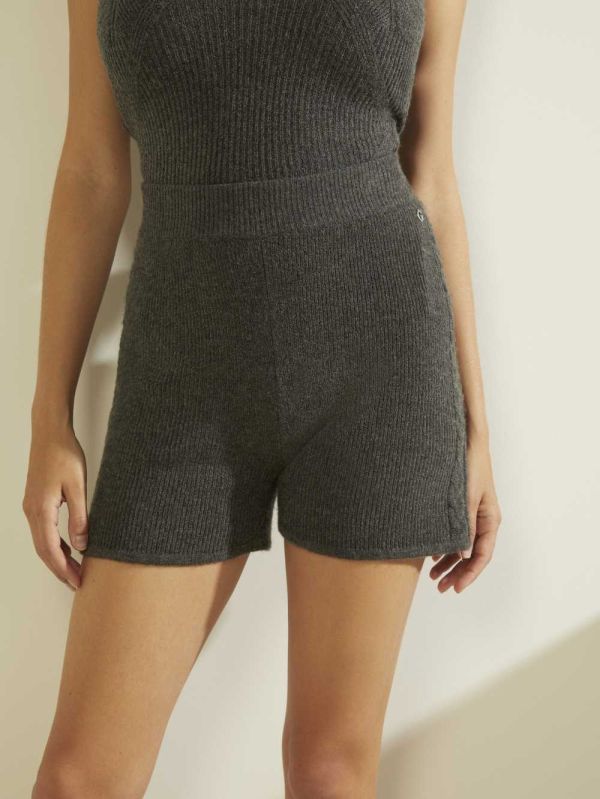 Grey Multicolor Women's Guess Serena Shorts Australia Sale | 294MAFKGN