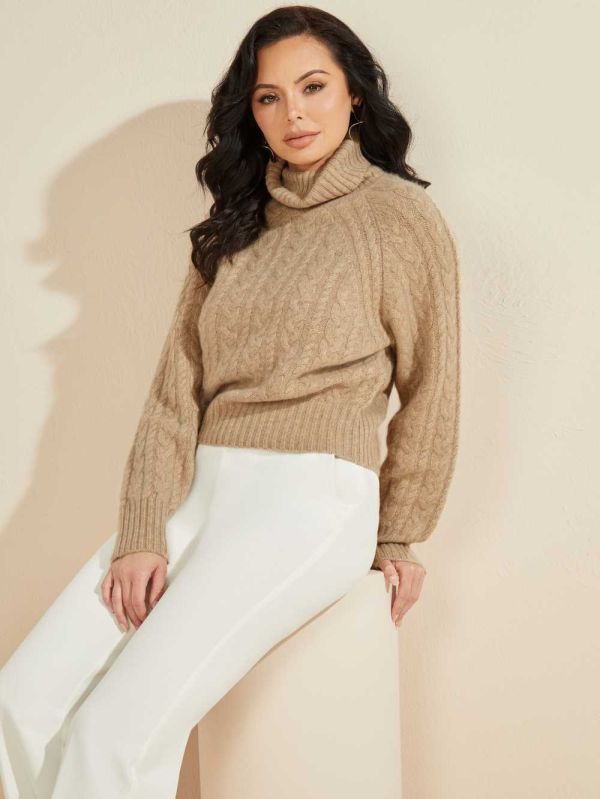 Multicolor Women's Guess Lala Comfort Cashmere Sweaters Australia Sale | 653WZMRBQ