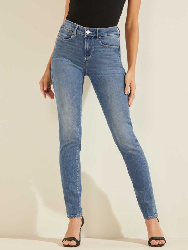 Orange Women's Guess Eco Low-Rise Jeggings Jeans Australia Sale | 067IPRALW