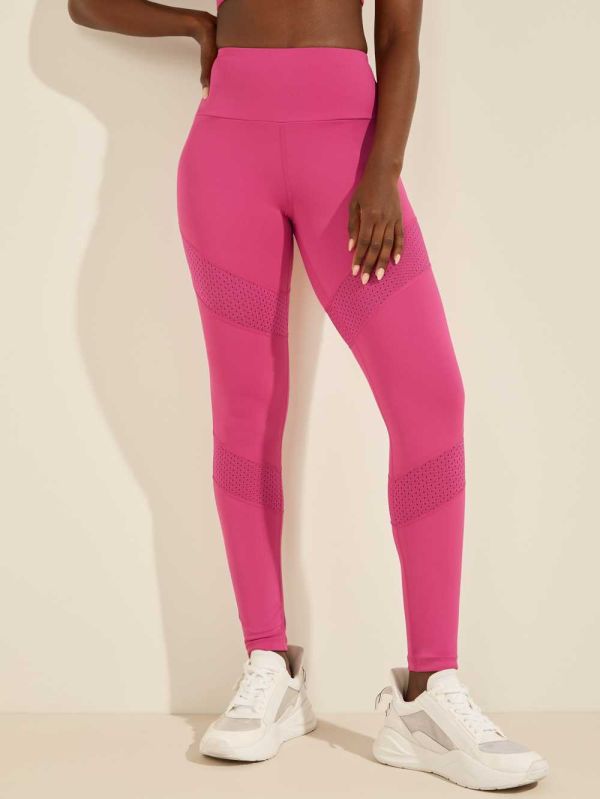 Purple Women's Guess Cora Leggings Australia Sale | 902UAMGFI