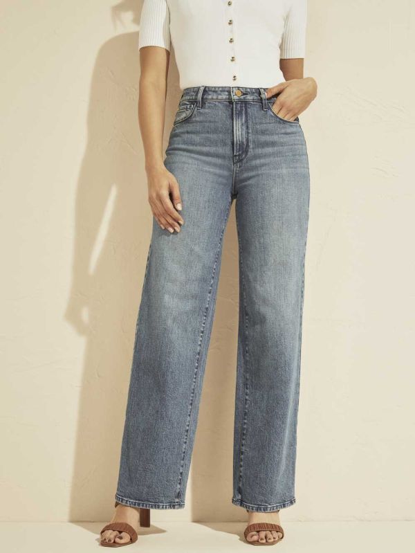 Wash Women's Guess Farrah 70s High-Rise Jeans Australia Sale | 157MORUFP