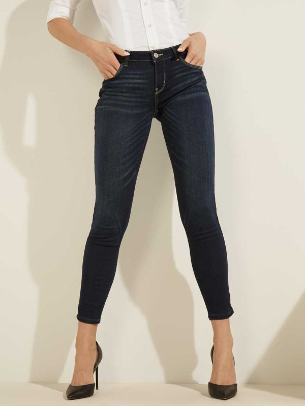 Wash Women's Guess Low-Rise Power Skinny Jeans Australia Sale | 964XTEJRK