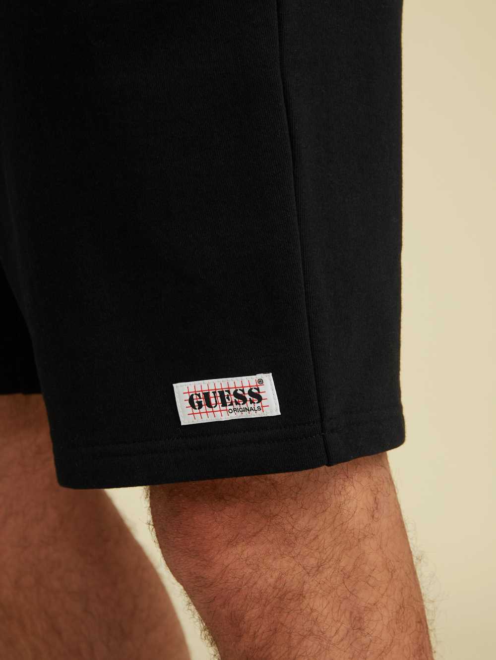Black Men's Guess Originals Kit Shorts Australia Sale | 357RKNQCG