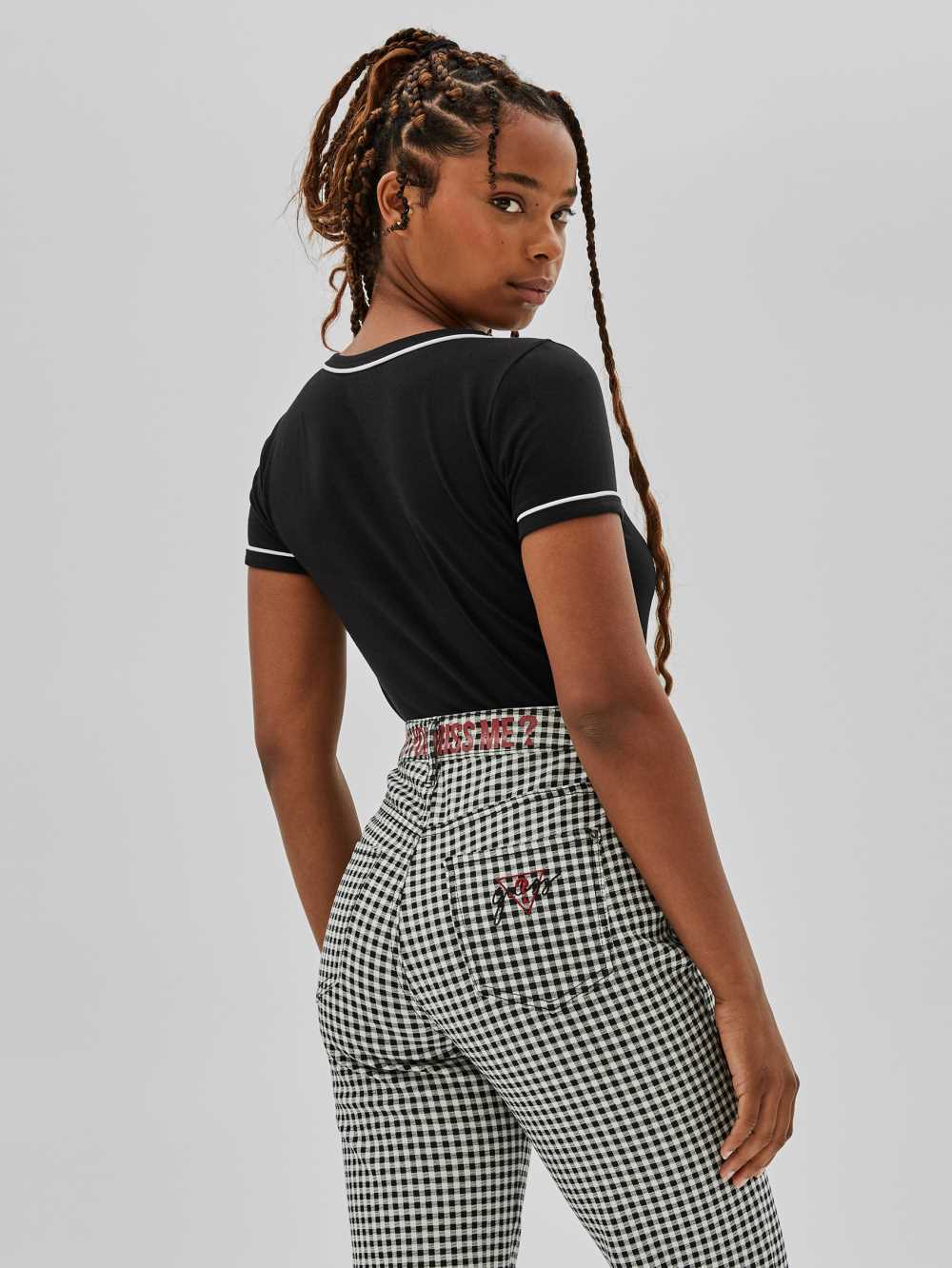 Black Women's Guess Originals x Anna Nicole Smith Baby T-shirt Australia Sale | 201FQDUYR