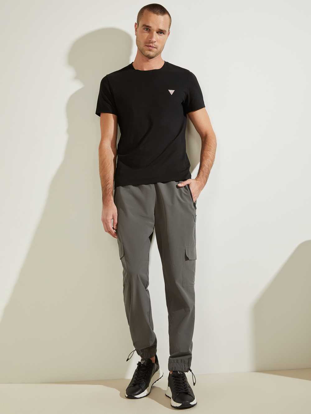 Dark Grey Men's Guess Eco Kaden Cargo Pants Australia Sale | 941EKRQFT