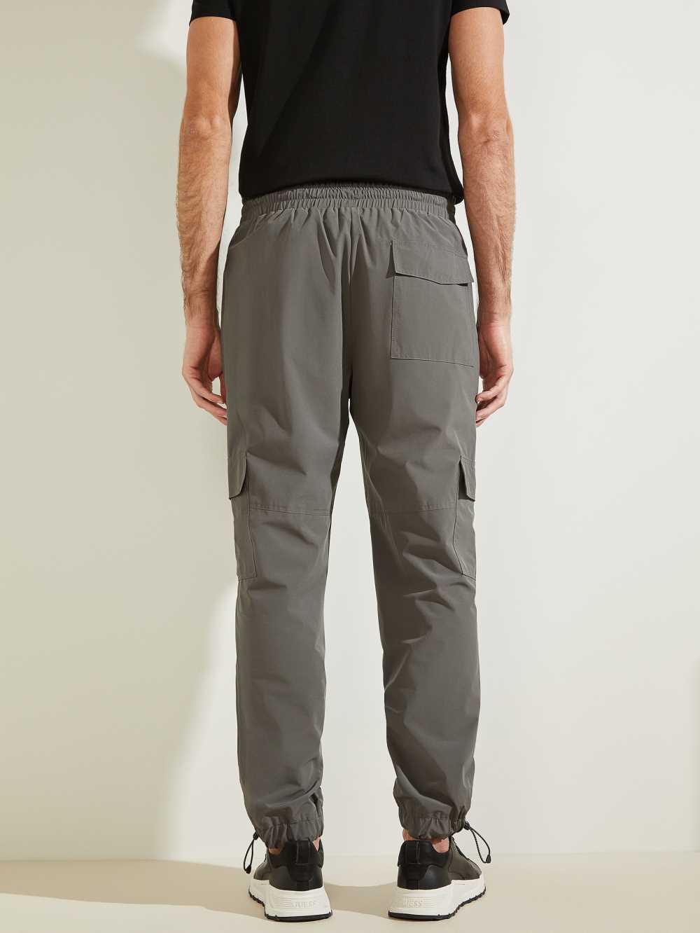 Dark Grey Men's Guess Eco Kaden Cargo Pants Australia Sale | 941EKRQFT