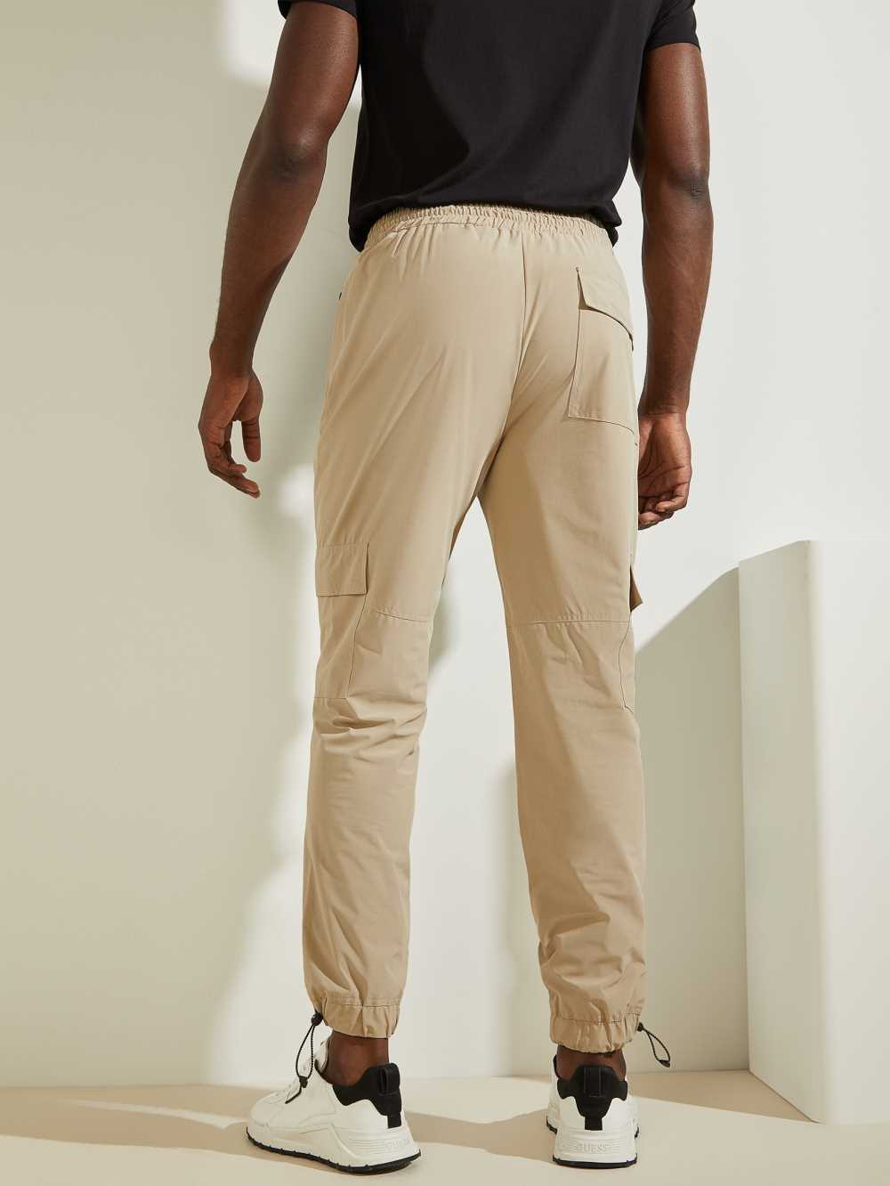 Grey Men's Guess Eco Kaden Cargo Pants Australia Sale | 673GTYSEN