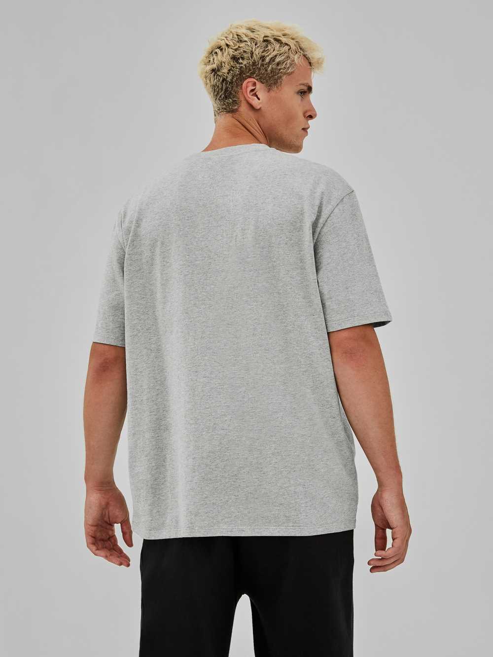 Light Grey Men's Guess Originals Bear T-shirt Australia Sale | 983UEJQRP