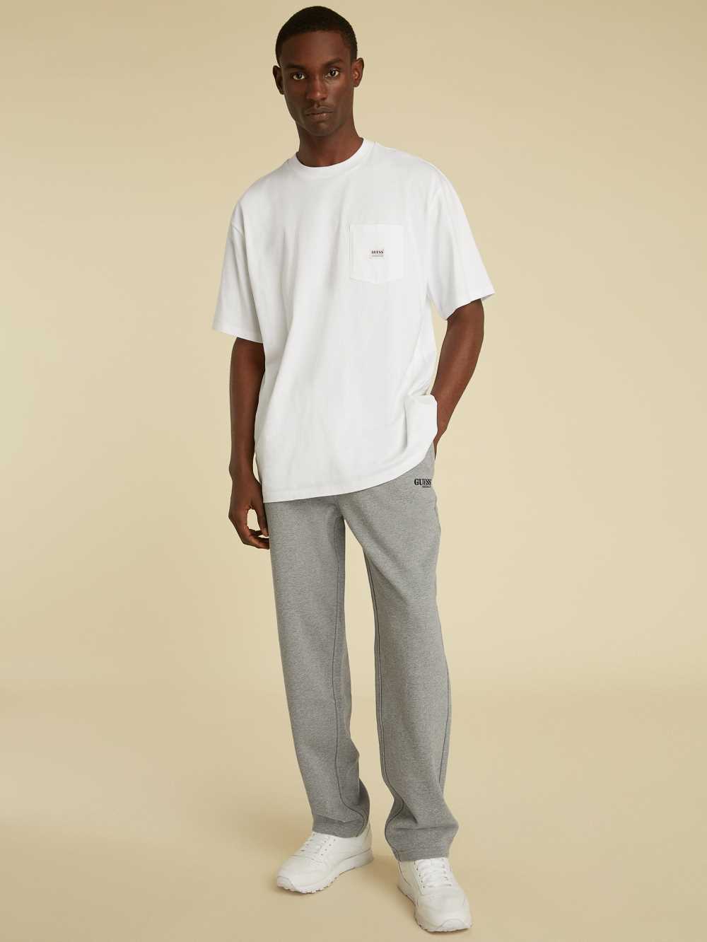 Light Grey Men's Guess Originals Kit Joggers Australia Sale | 784TKDRLJ