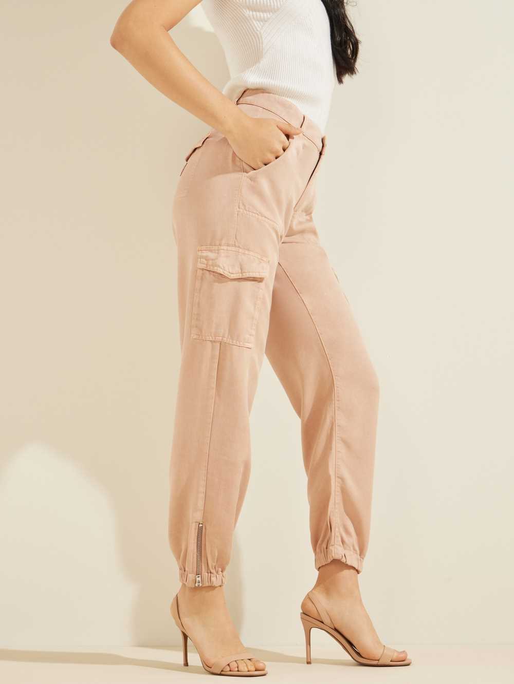 Light Multicolor Women's Guess Eco Bowie Cargo Chino Pants Australia Sale | 769WSCPJD