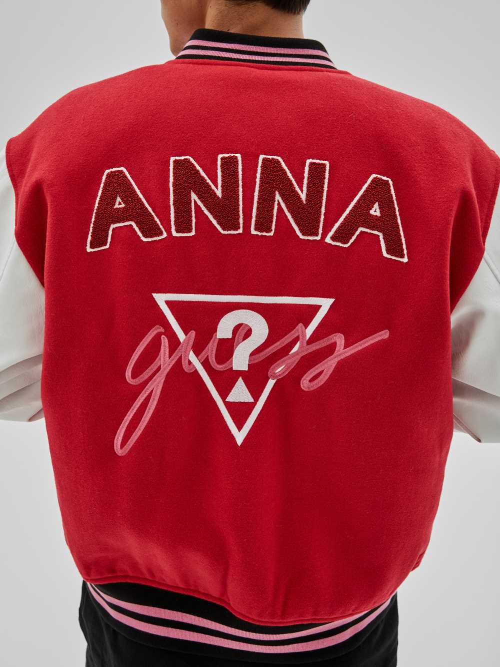 Multicolor Men's Guess Originals x Anna Nicole Smith Varsity Jackets Australia Sale | 073BSYPUX