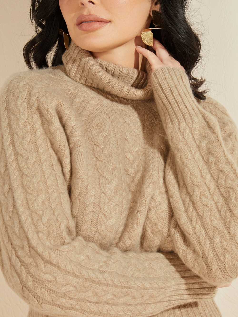 Multicolor Women's Guess Lala Comfort Cashmere Sweaters Australia Sale | 653WZMRBQ