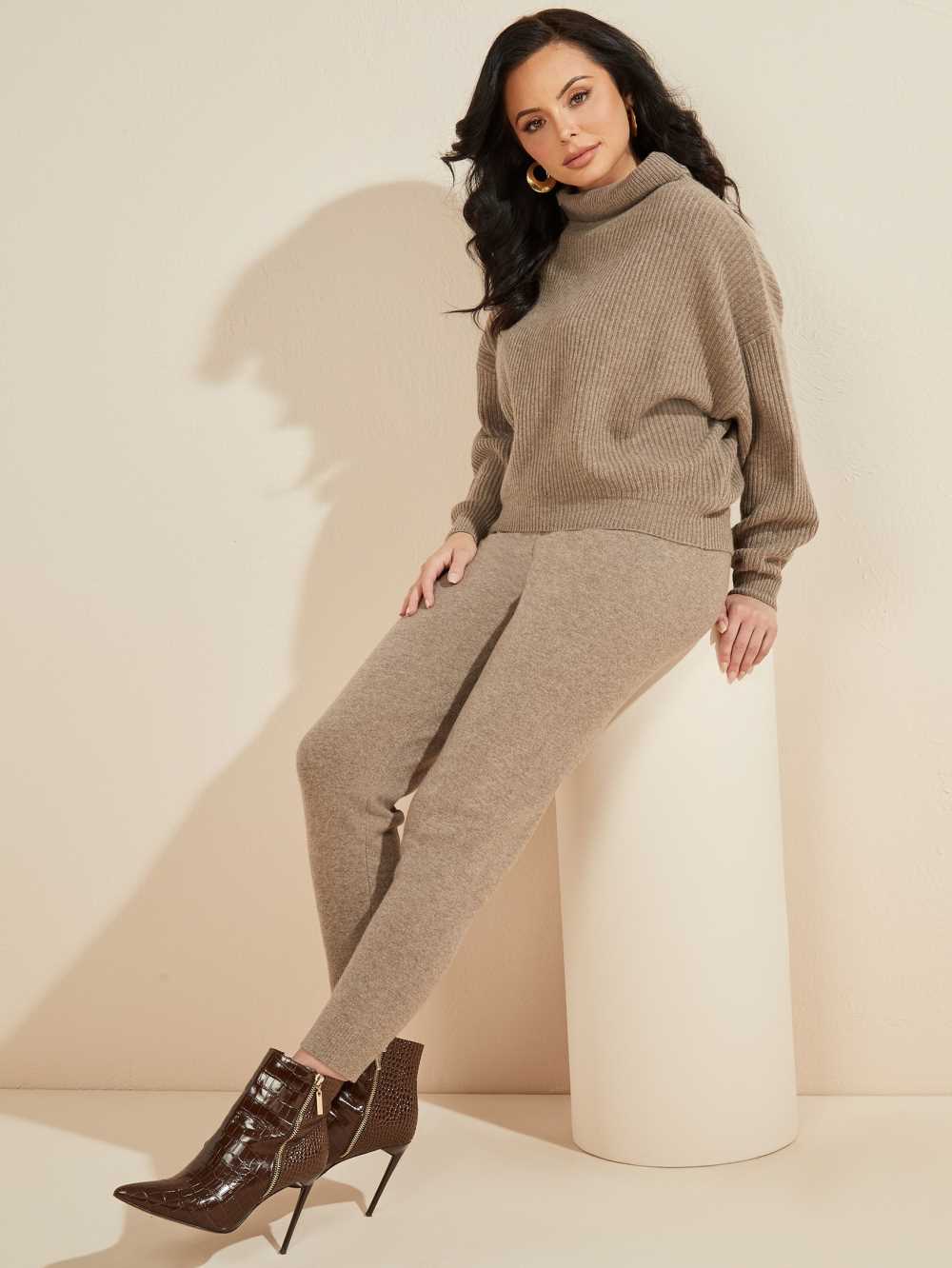 Multicolor Women's Guess Snuggle Up Cashmere Sweaters Australia Sale | 581QFTSEH