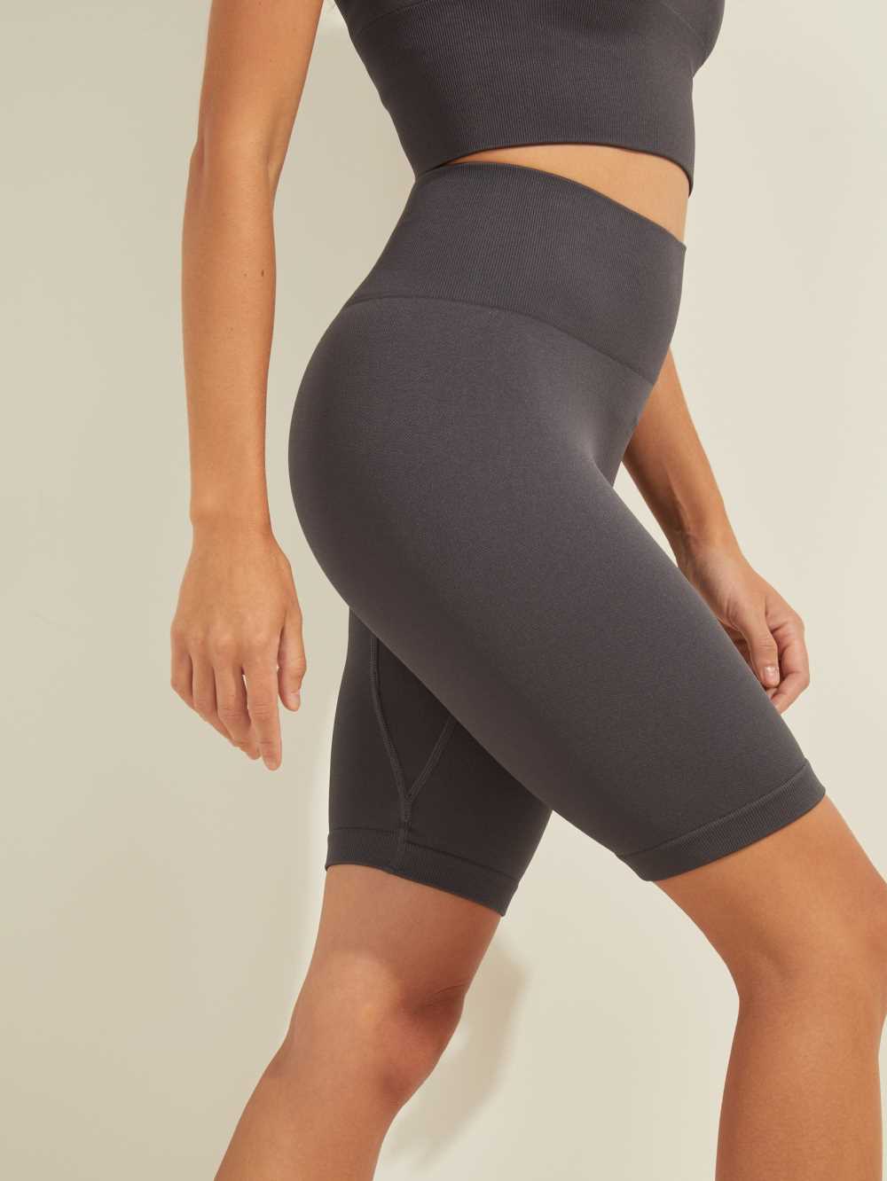 Navy Women's Guess Alma Seamless Biker Shorts Australia Sale | 371UNXIOJ