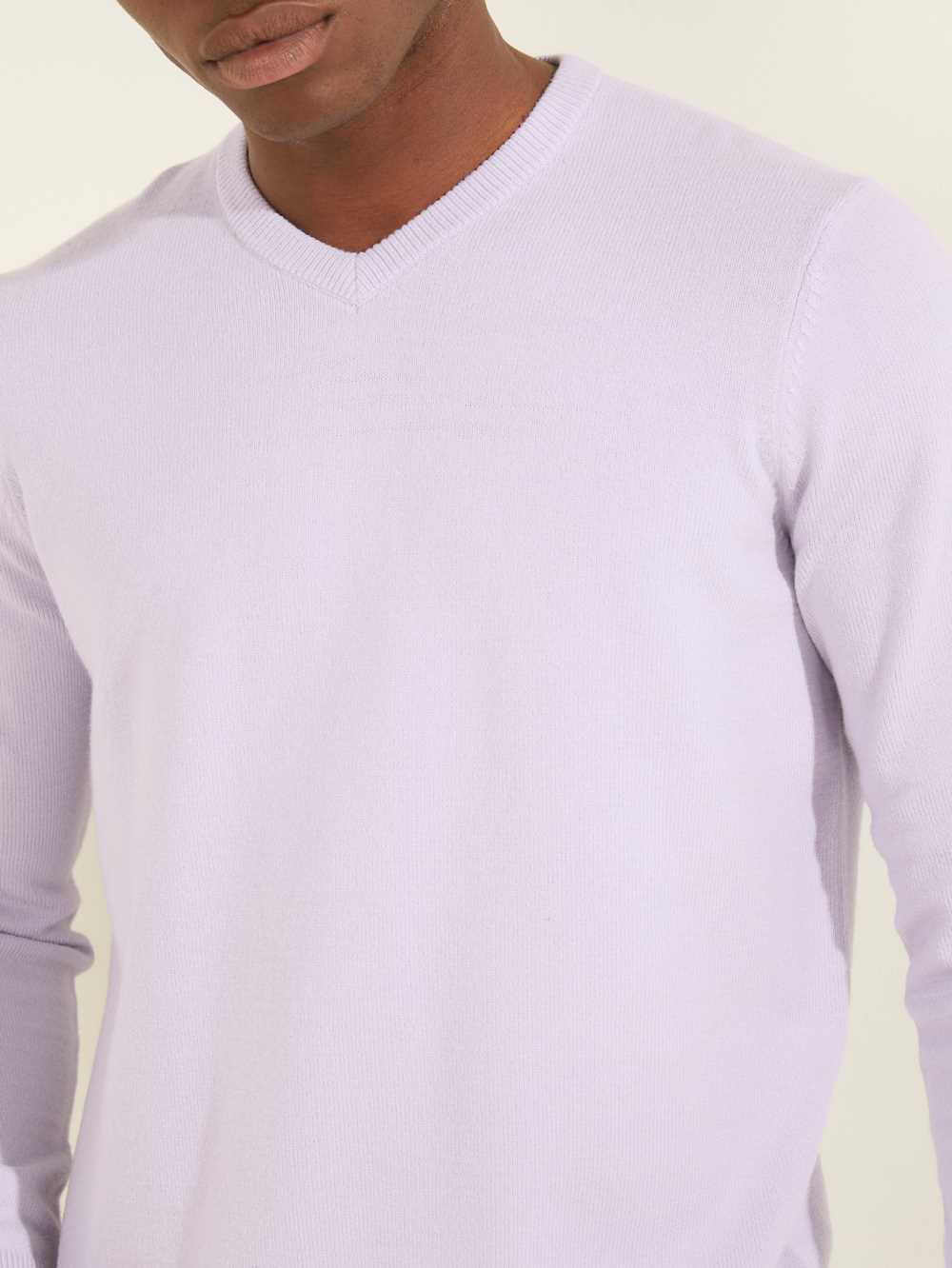 Orange Men's Guess Eco Liam V-Neck Sweaters Australia Sale | 062YEBZOV
