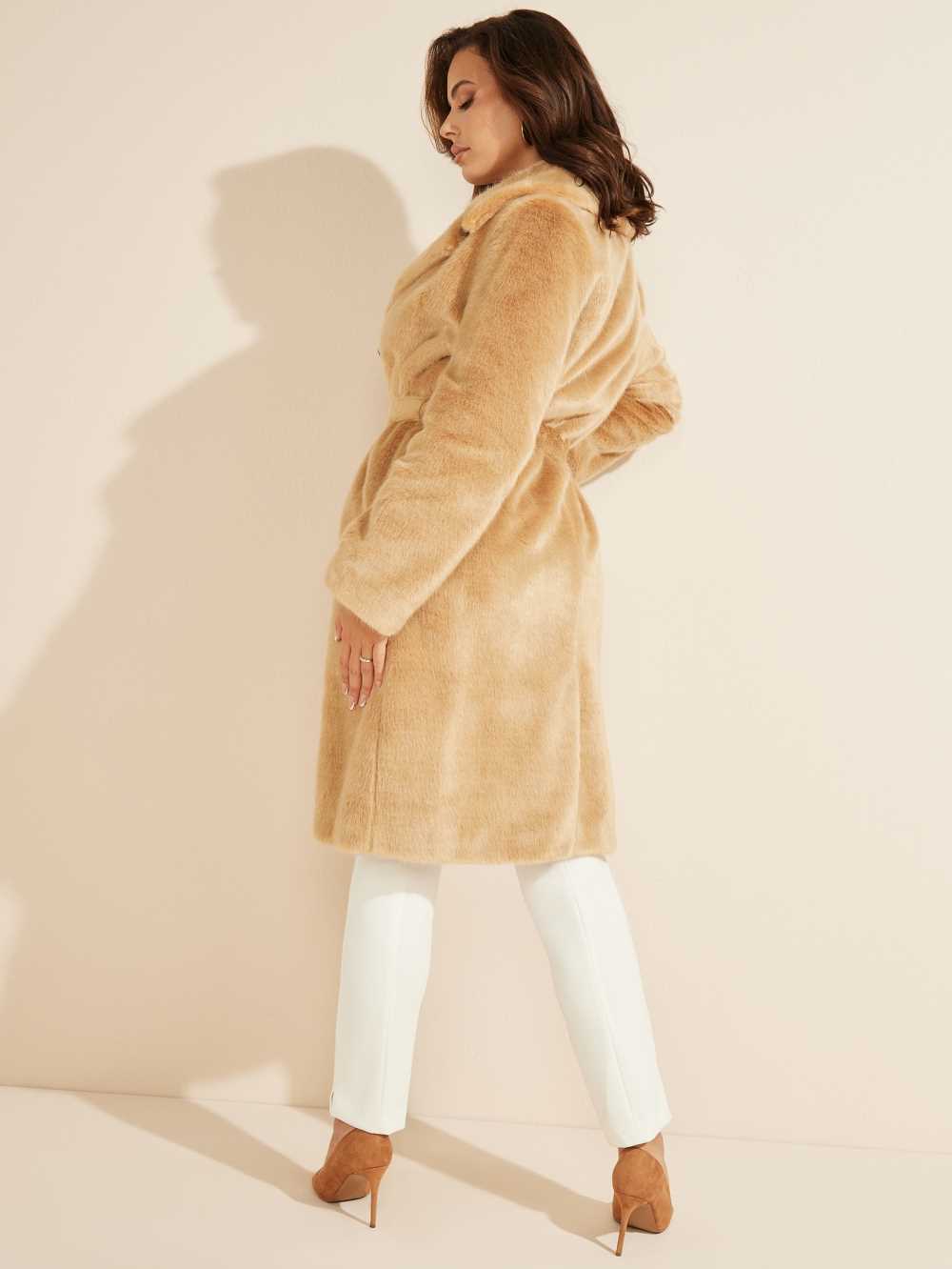 Skin Color Women's Guess Jane Coats Australia Sale | 023EMLQKS