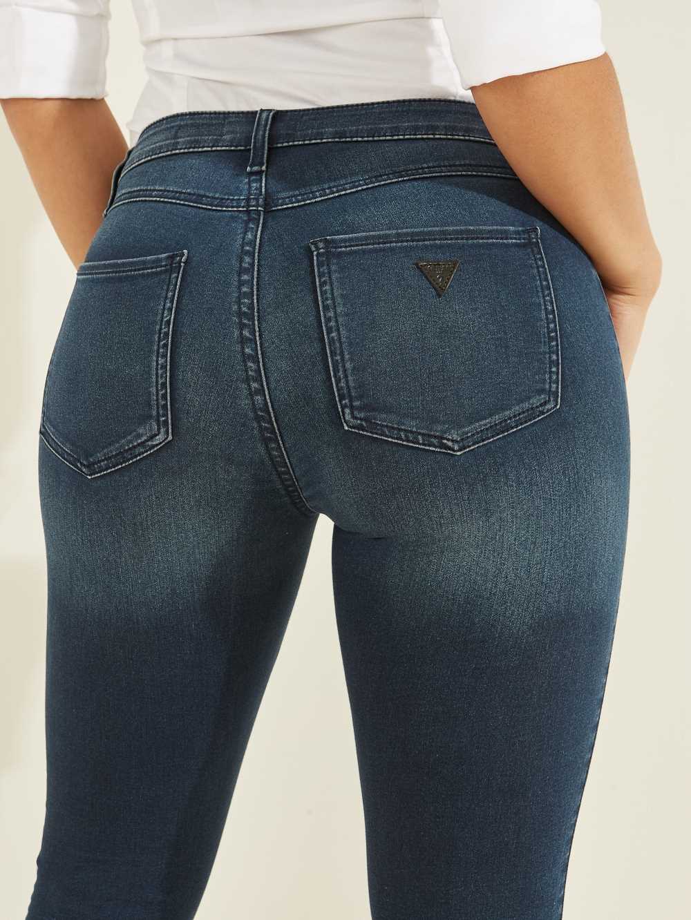Wash Women's Guess Eco 1981 High-Rise Skinny Jeans Australia Sale | 426EKQHMT