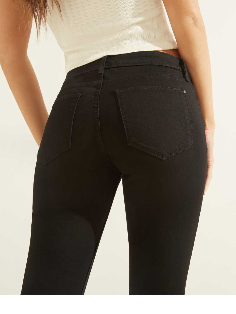 Wash Women's Guess Eco Low-Rise Power Skinny Jeans Australia Sale | 672DKUXFS