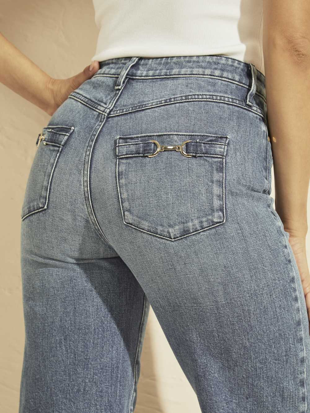 Wash Women's Guess Farrah 70s High-Rise Jeans Australia Sale | 157MORUFP