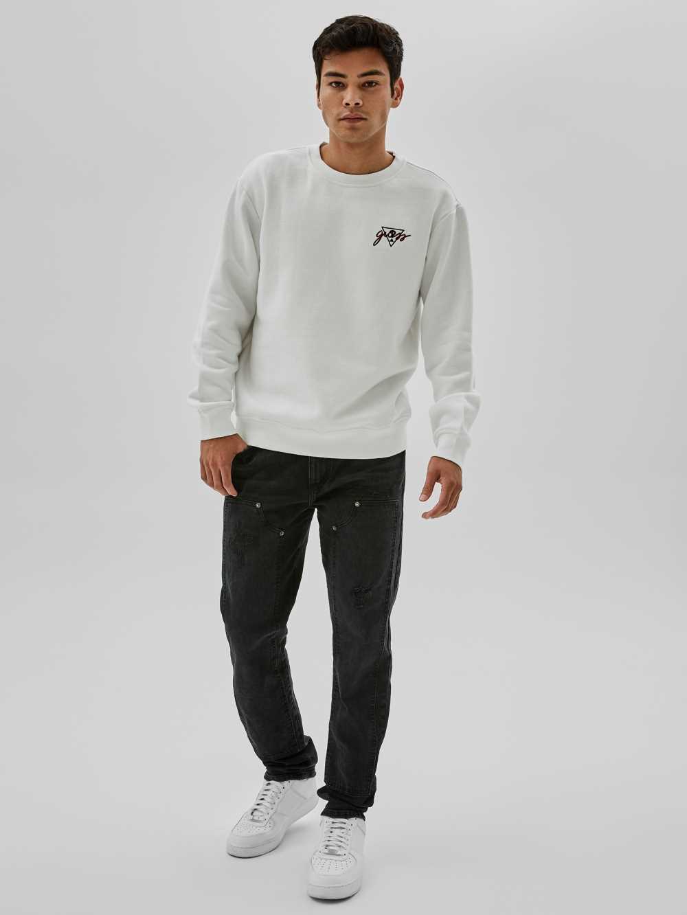 White Men's Guess Originals x Anna Nicole Smith Sweatshirt Australia Sale | 156EAJYXD