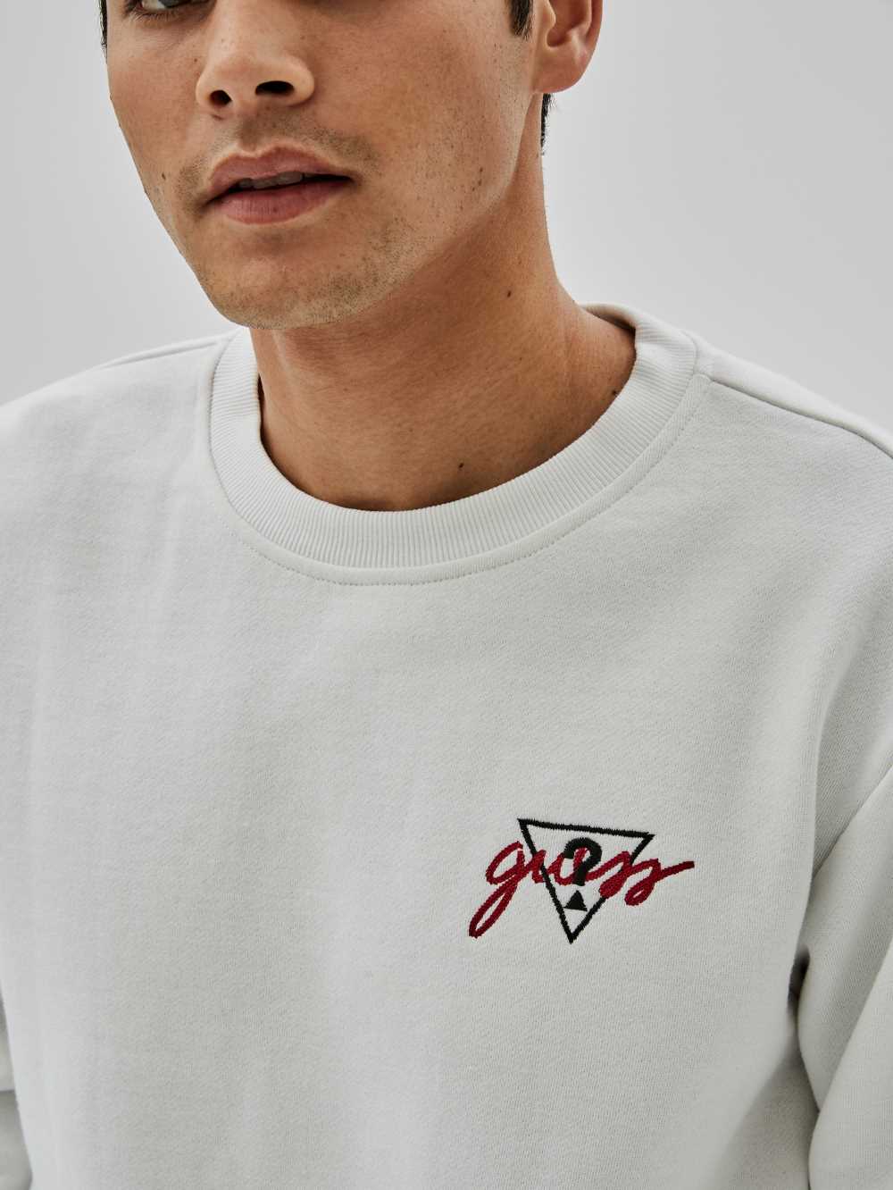 White Men's Guess Originals x Anna Nicole Smith Sweatshirt Australia Sale | 156EAJYXD