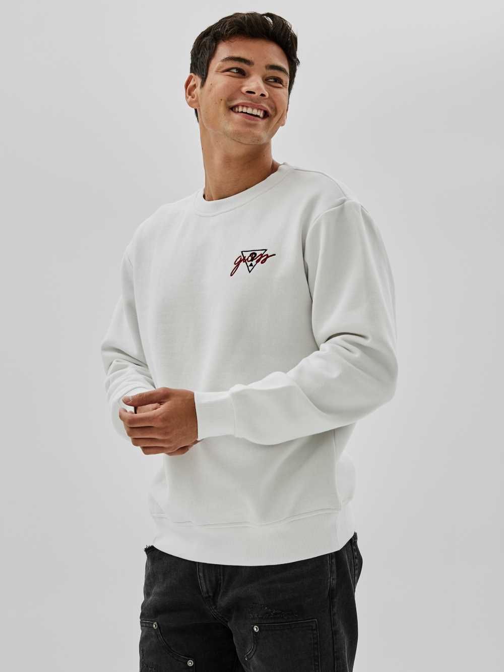 White Men\'s Guess Originals x Anna Nicole Smith Sweatshirt Australia Sale | 156EAJYXD