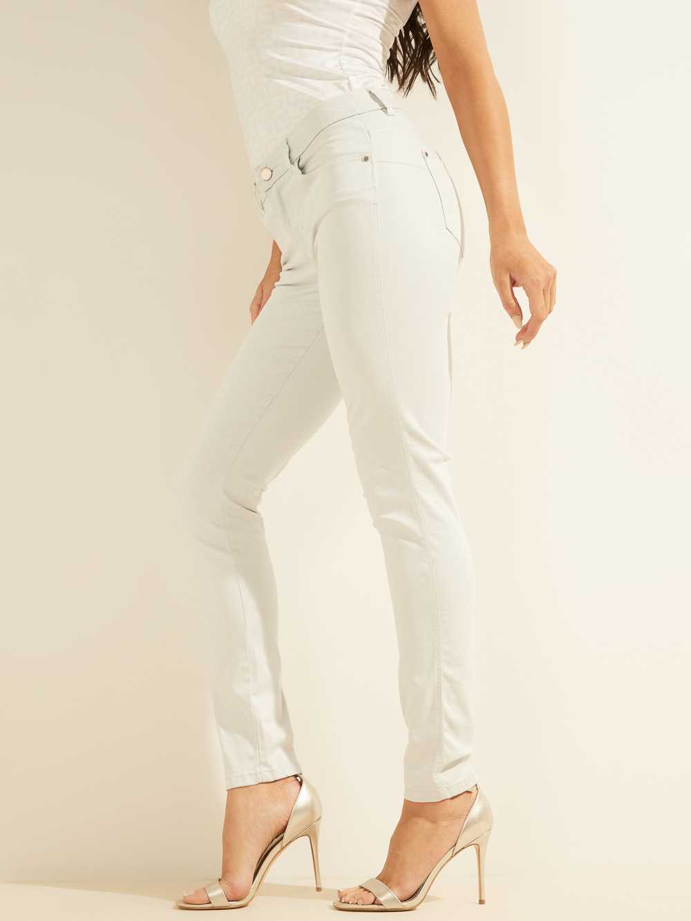 White Women's Guess Pastel Sexy Curve Skinny Jeans Australia Sale | 157QTWPMO